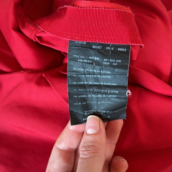 Red Prada Dress - Picture 8 of 8